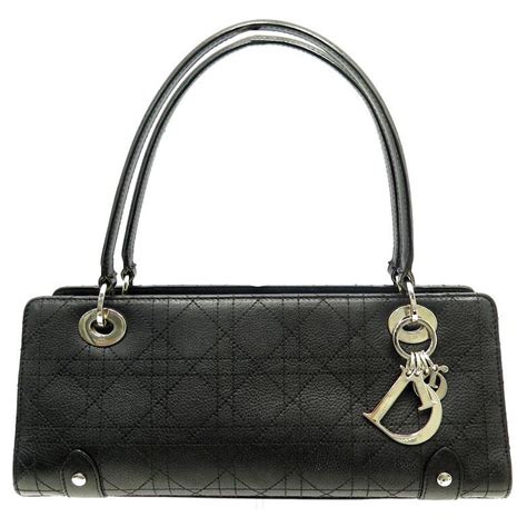 christian dior borsa pelle nera|Borse Dior in Pelle Nero .